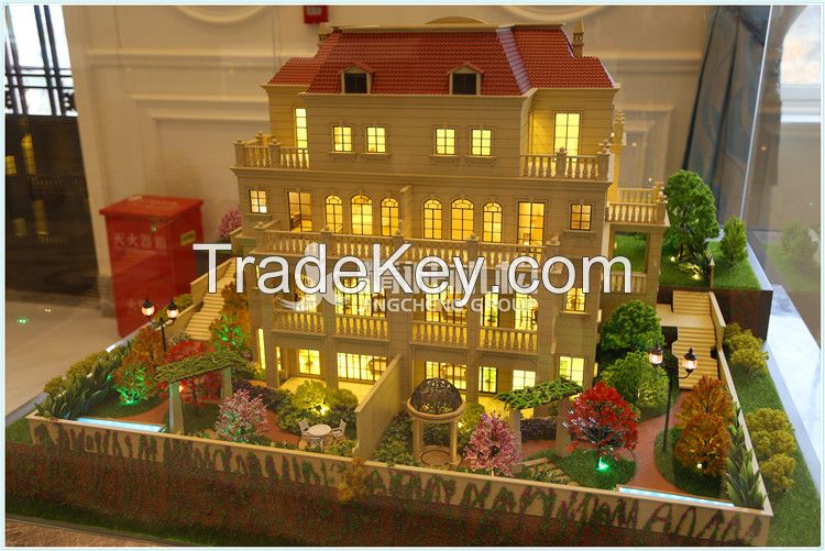 Tiny house villa building model forEuro/Asia