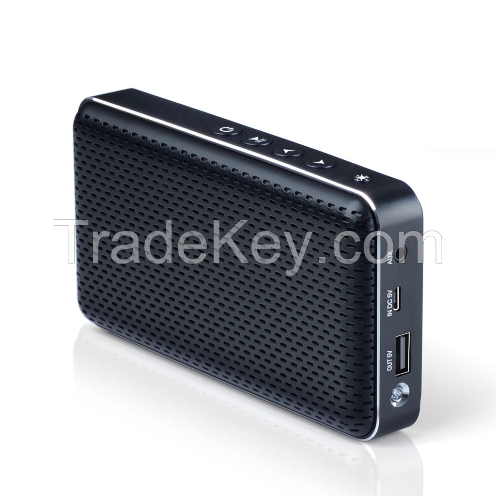 aluminium bluetooth speaker with power bank function