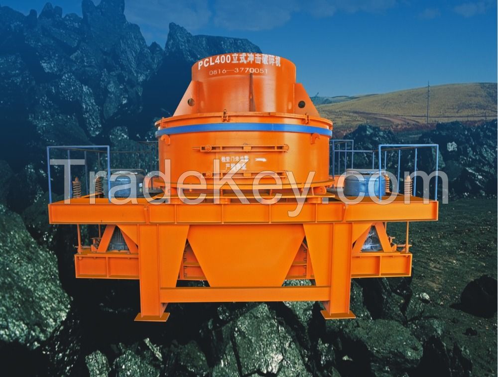 vertical impact crusher mine quarry mineral crushing machine