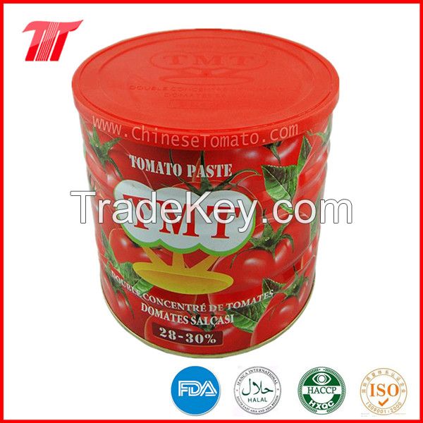Healthy Canned Tomato Paste of Tmt Brand with Low Price