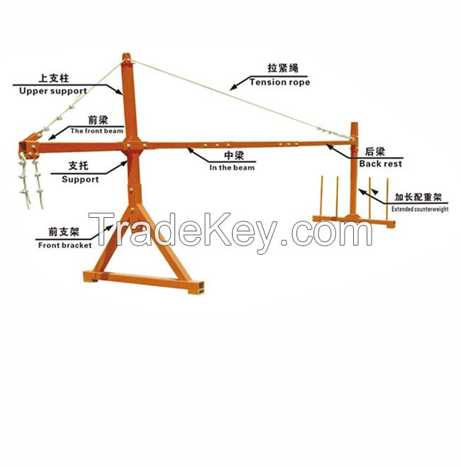 electric work platforms for construction and  building site