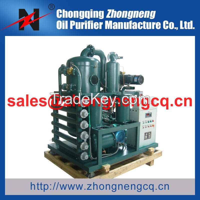  Highly Effective Vacuum Transformer Oil Purifier Series ZY