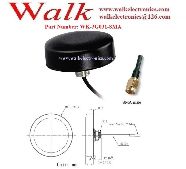 gsm 3G antenna, gsm antenna, 3g antenna, car antenna, outdoor 3g gsm antenna, screw mount antenna, sma connector