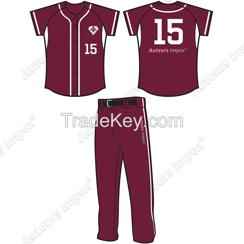 Custom Made Baseball and Softball Uniforms