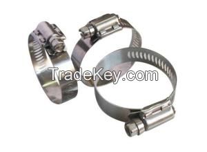 German/America type Galvanized iron hose clamp