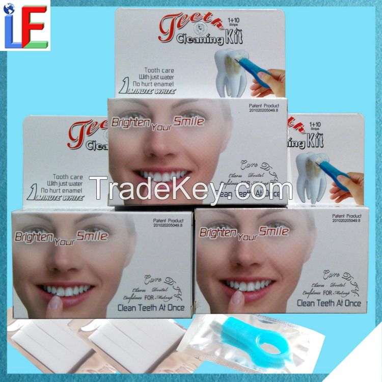 Banner Of New Technology Innovation Dental Kits Compressed Sponge Magic Teeth Whitening