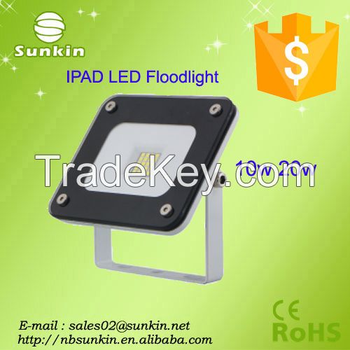 High Brightness Competitive Price 10w ipad floodlight with CE RoHS certificate