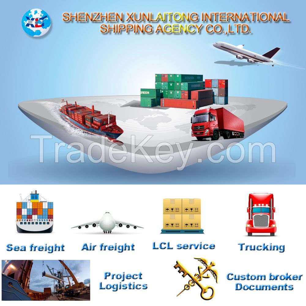 Door to door shipping agency from shenzhen to Korea