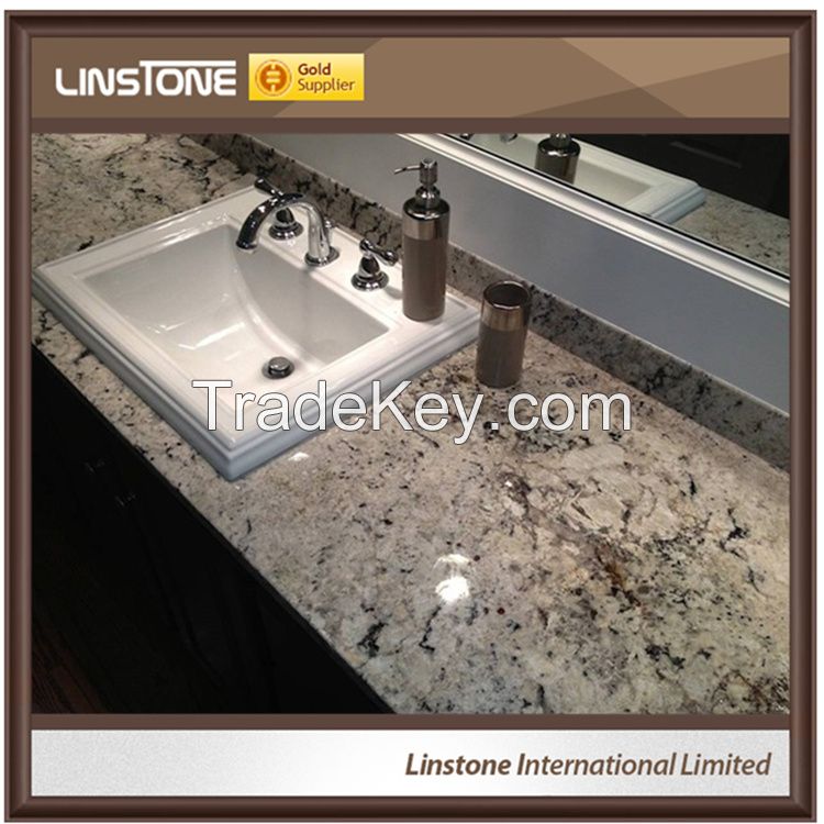 Vanity Tops Crema Delicatus Granite Bathroom Vanity Top