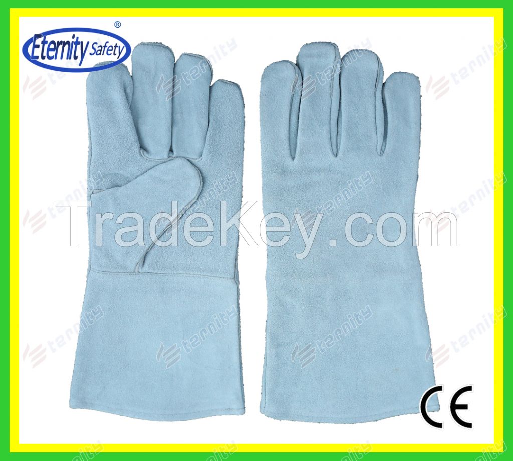 best quality customized natural color welding glove