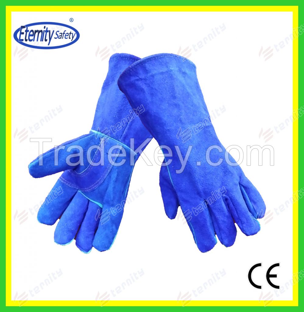 natural color 14 16 inch tig working welding glove