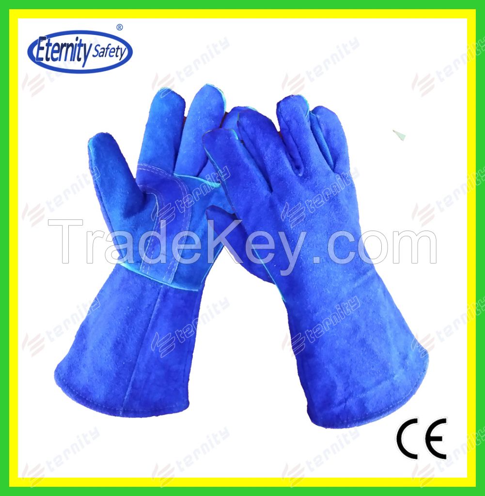 natural color 14 16 inch tig working welding glove