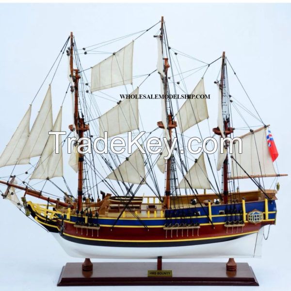 HM Bounty Wooden Model Ship