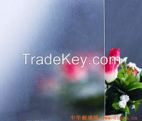 5mm tempered pattern glass