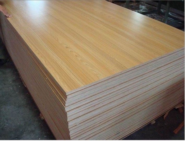 birch/maple melamine laminated plywood