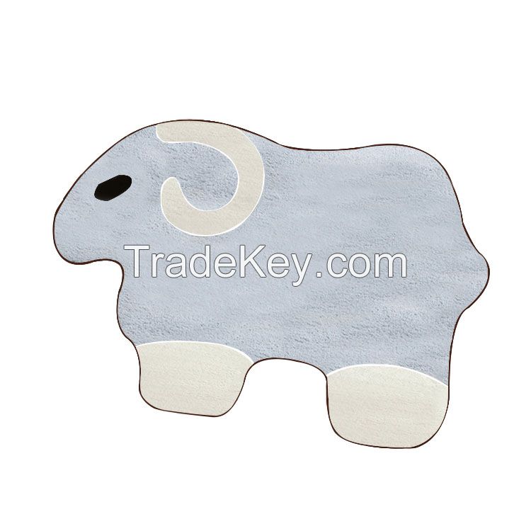 animal shaped floor mat
