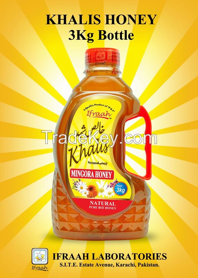 Mingora Honey 3kg Jar