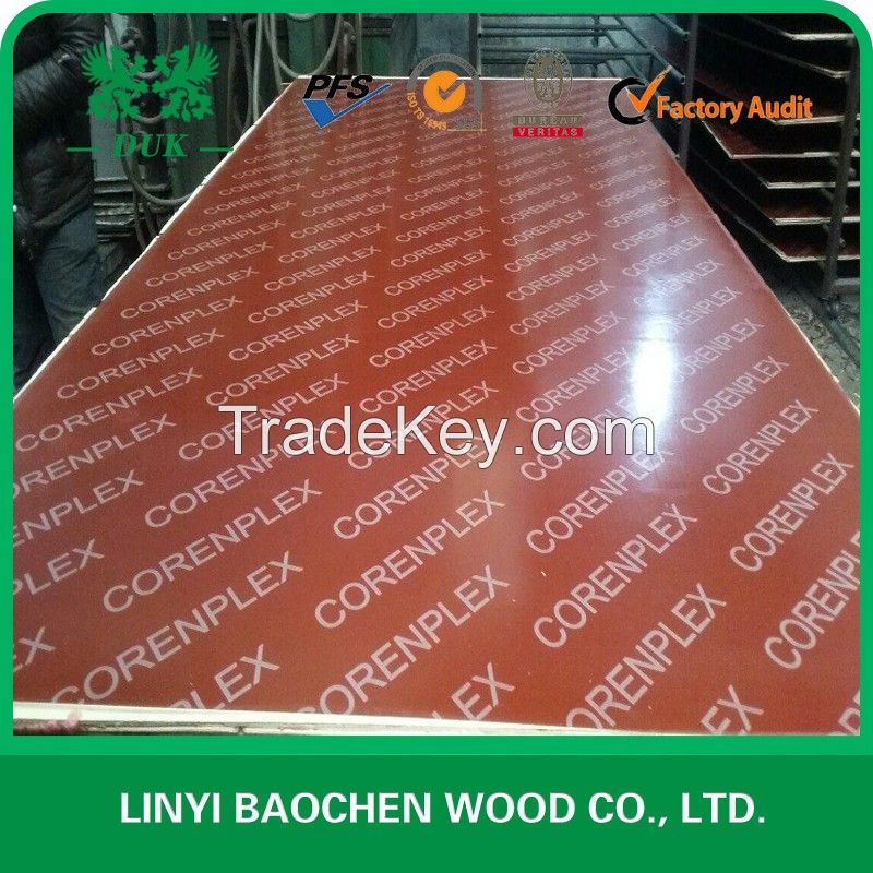 WBP Glue 18mm Film faced plywood/Marine Plywood/Shuttering Plywood for sale