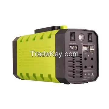 Portable PowerHouse 400Wh portable generator can charge via solar power