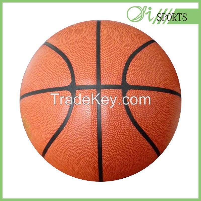 Wholesale Promotion PVC/PU Laminated/Rubber Basketball