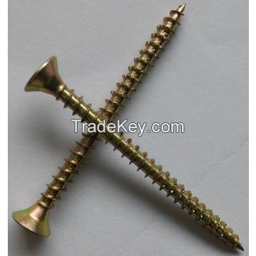 Countersunk Chipboard Scews with serrated thread