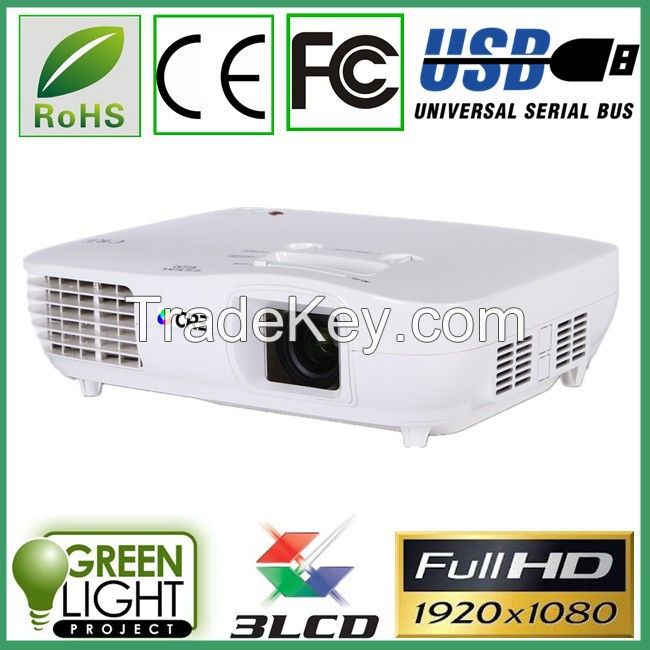 Best selling 1080p 3 led 3 lcd FULL HD 1920*1080 video game home theater business education mini pro