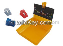 Dental Plastic Container Tray with Clip