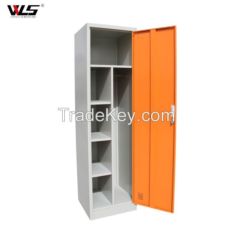 factory supplier Super cheap lockers steel metal with clothes hanger