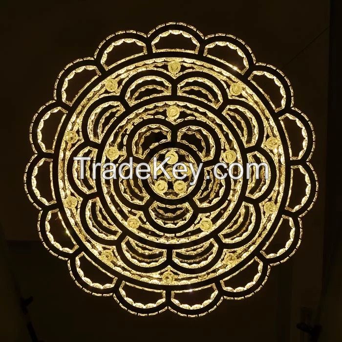 Crystal Ceiling Light Chinese Style Light Decoration