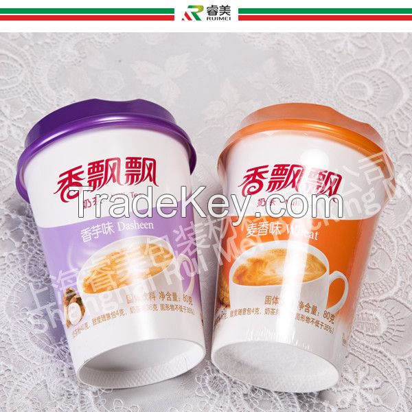 polyolefin shrink film used in instant milk tea packaging