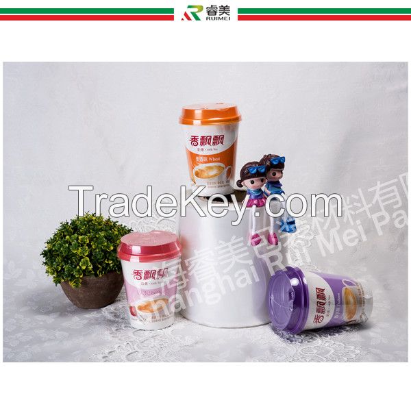 polyolefin shrink film used in instant milk tea packaging