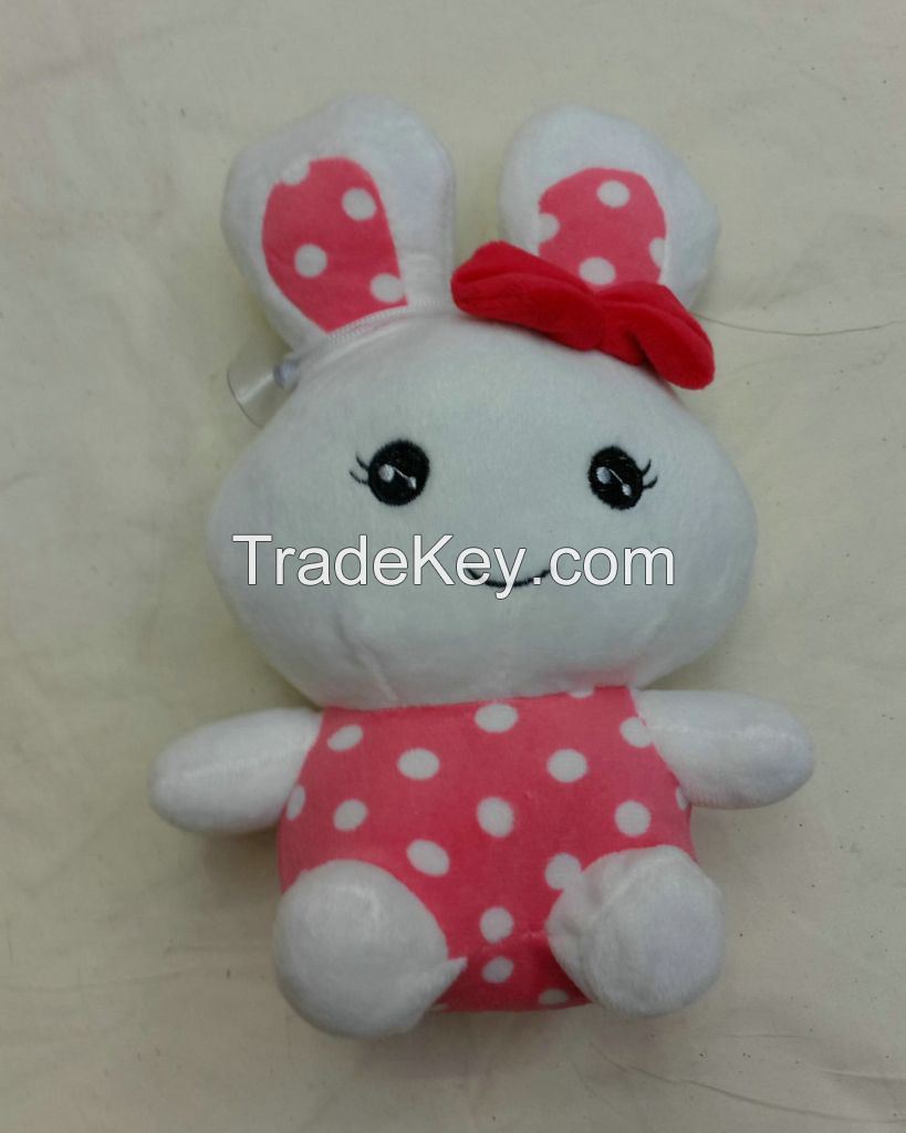 wholesale good quality long ears rabbit stuffed plush bunny toy