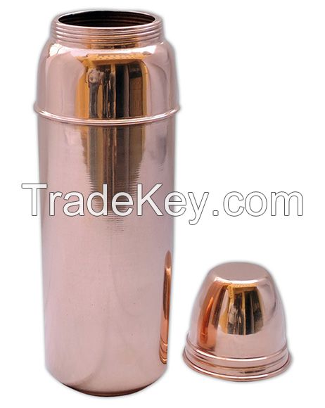 THERMOS STYLE COPPER WATER BOTTLE MADE OF PURE COPPER FOR TAMARA JAL BENEFITS