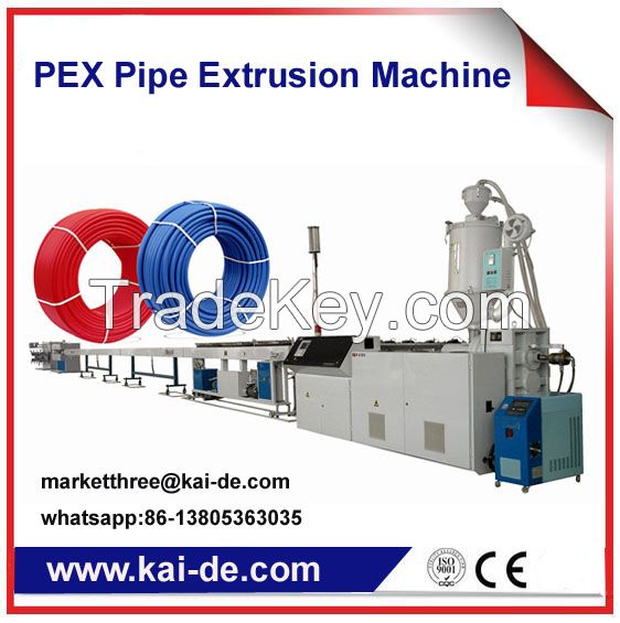 Cross-linking PEX pipe making machine PEX pipe production line