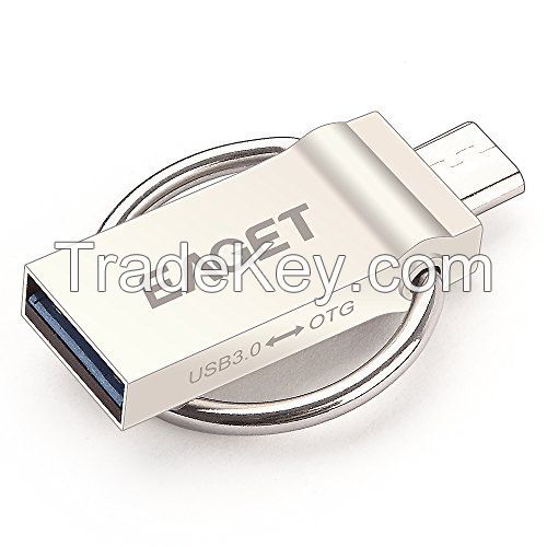 Eaget V90 USB 3.0 / Micro USB OTG(On-The-Go) Intelligent Flash Drive 16G832G/64G