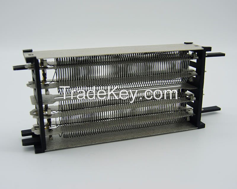 Mica heating element for convector heater