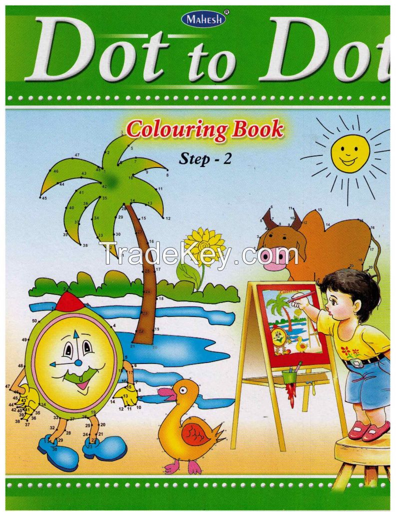 Colouring Books Set Of 12