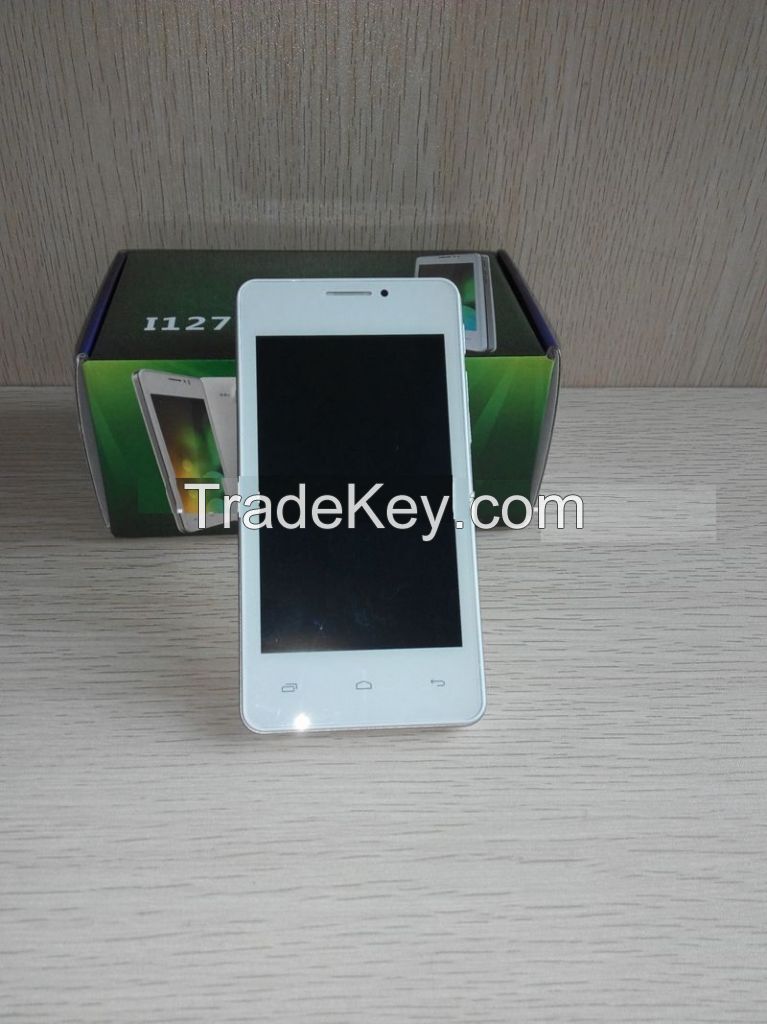 Cheapest 3G dual core  4.0 inch MTK6572 android 4.2 TV 3G mobile phone
