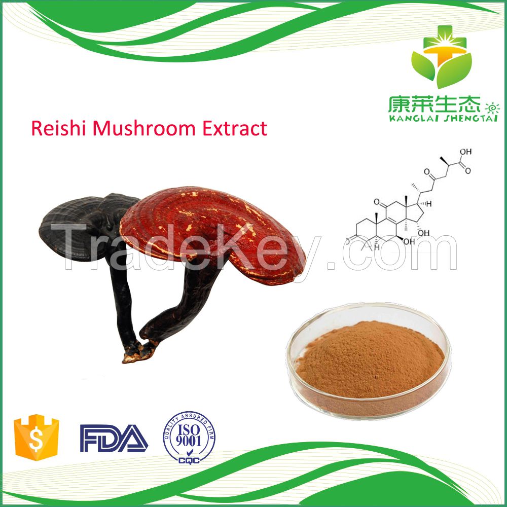 Powder form herbal extract reishi mushroom extract powder