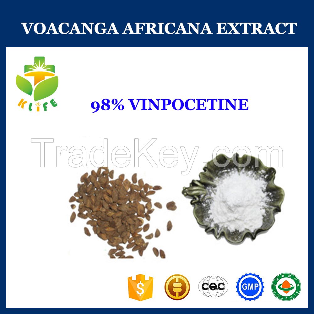 Manufacturer directly supply Pure 99% vinpocetine with competitive price