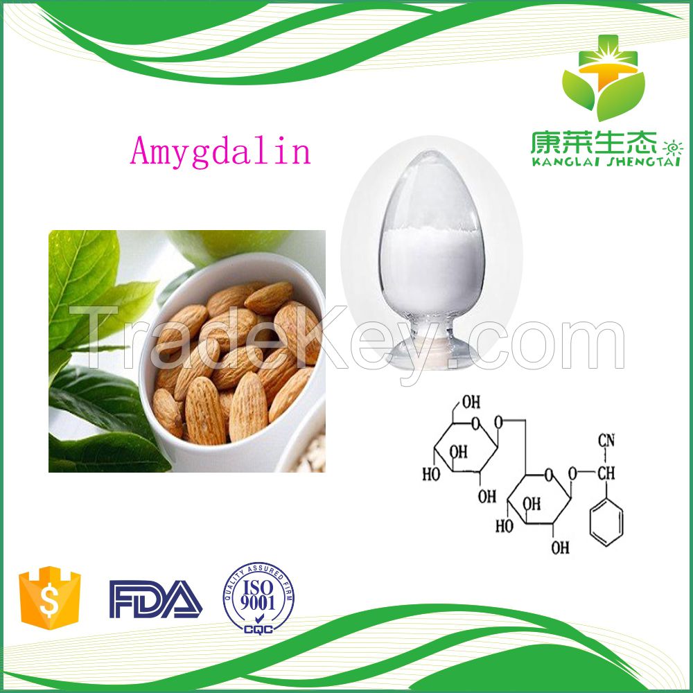 Factory supply pure bitter Almond extract powder 98% 99% Amygdalin HPLC