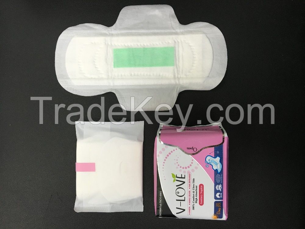 Shenzhen Vlove Anion Sanitary Napkin Daily Use