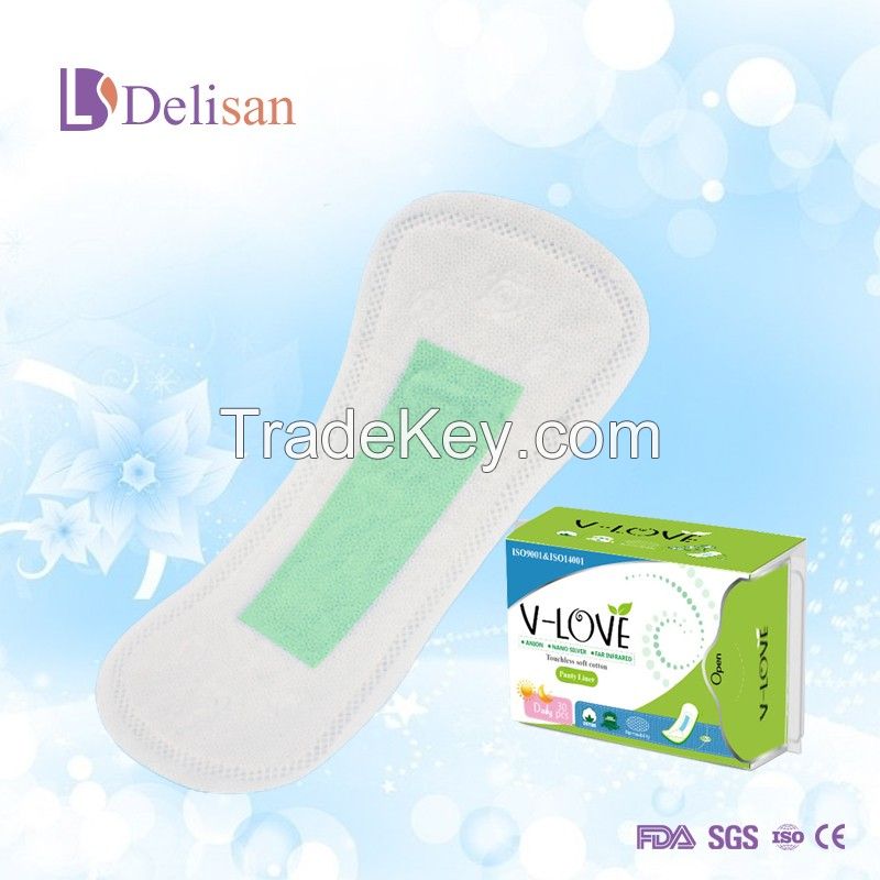 30pcs/pack Vlove Anion Mini Sanitary Napkin Panty liner