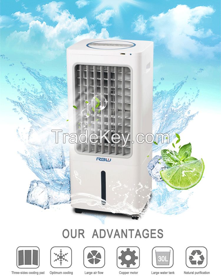 Intelligence 100W 110V/220V small water cool air fan
