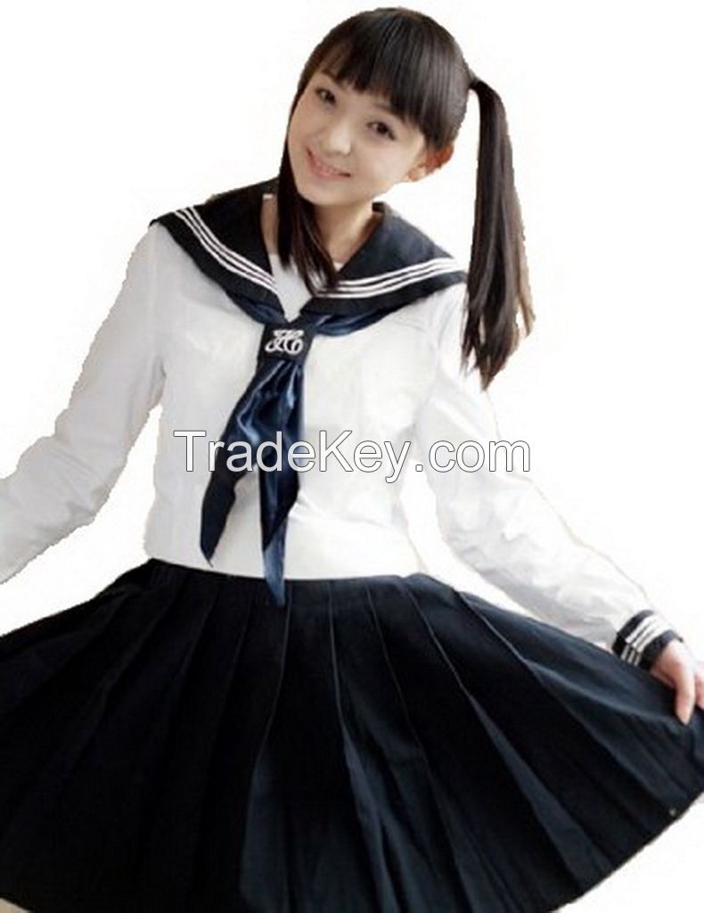 Varied England style japanese korean high School Uniform