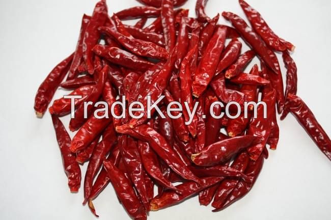 Dried Whole Hot Red Pepper Non Stem From Vietnam