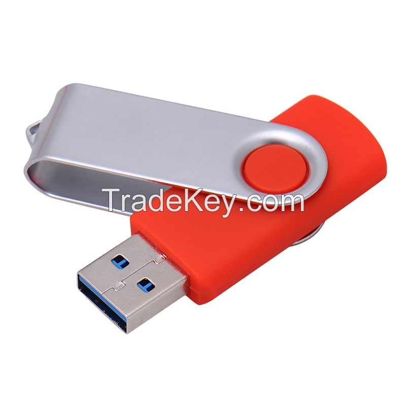 Cheapest Swivel 128GB USB 3.0 Flash Drive China Supplier