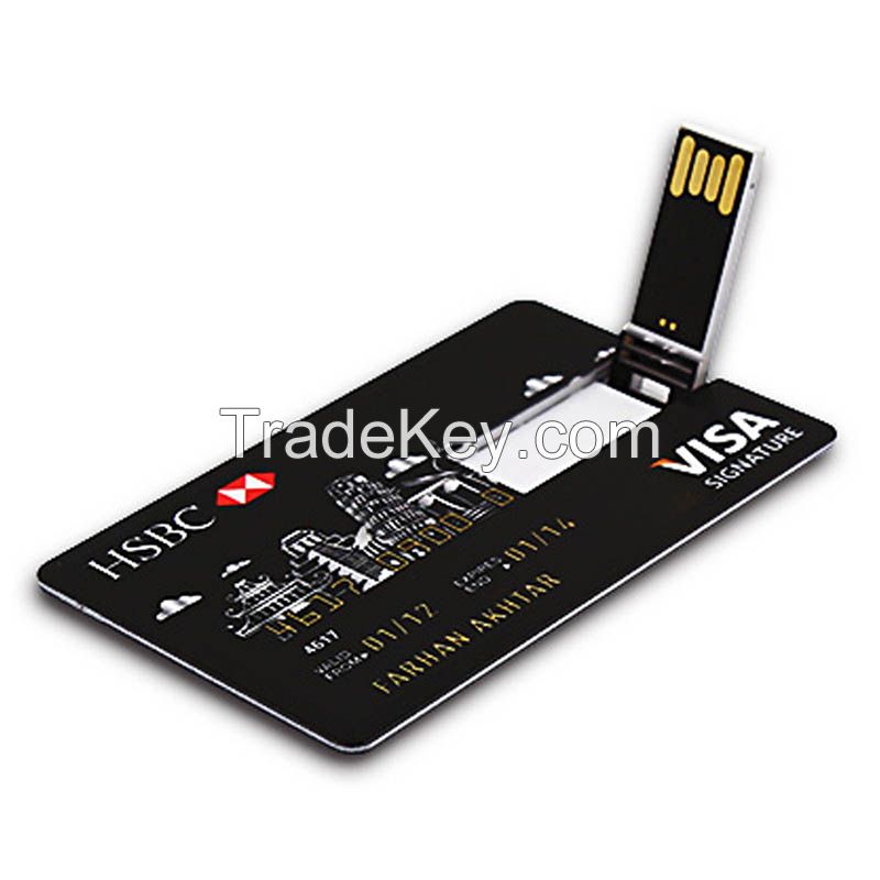 Business Credit Card USB Flash Drive Pendrive Memory Stick 8GB