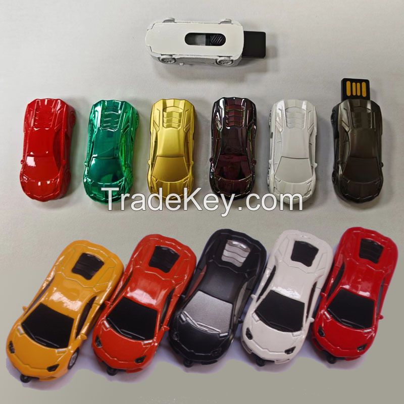 2GB Cartoon USB Flash Drive Lamborghini Pen Drive Memory Stick