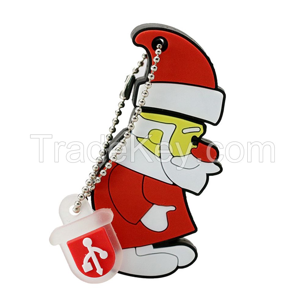 Santa Claus 4GB 8GB Bulk Flash Drives USB for Christmas